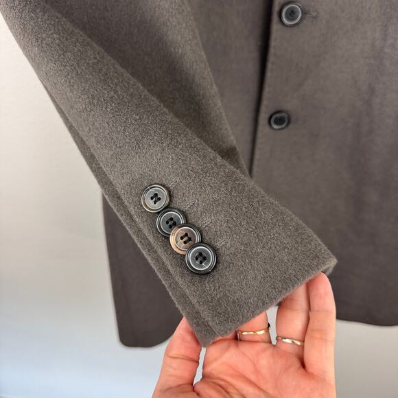 Sand Copenhagen Wool Cashmere Coat - Picture 3 of 7